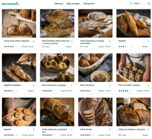 Kolekcja o pieczywie z Thermomix