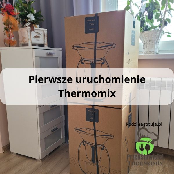 Zapakowany Thermomix do pierwszego uruchomienia