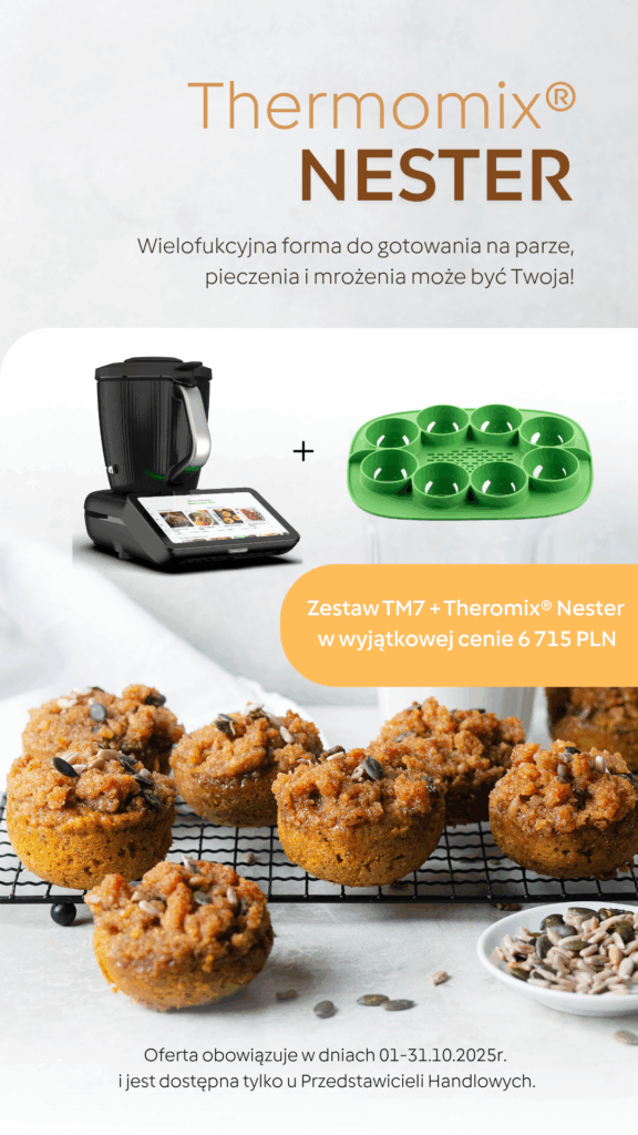 Wielofunkcjyjny nester do gotowania Thermomix
